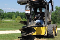 The planetary drives of auger attachments on compact construction equipment tend to provide more torque, less maintenance and overall longevity.