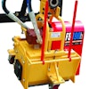 FS390h can be used with a skid loader attachment and remove up to 15-in.-width path