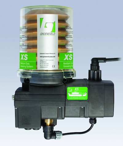 Designed for compact machines with a few lubricating points