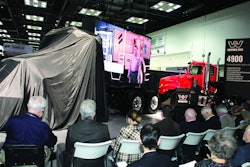 Western Star unveiled its new 4700 Class 7-8 vocational truck during a press conference at The Work Truck Show 2011.