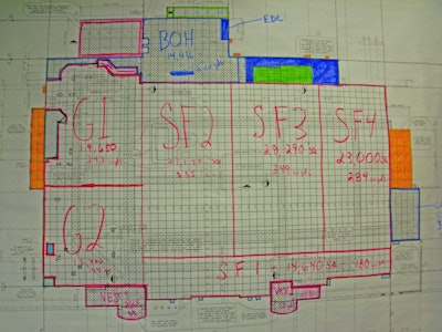 Build your job on paper using a blank copy of the project plans and highlighters. Map out placements and include square footages, projected dates of placements and cubic yardages required for each placement.