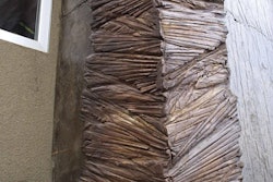 The 'Rough Grass' texture detail was created from a mold rather than a stamp to give it a more natural look.