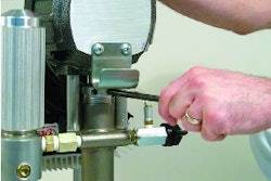 Make sure to tighten all packings to prevent any possible leaking.