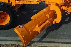 Because they are consistently engaged with material, end bits need to be monitored closely and replaced often. Tightening the top two bolts on the guide takes the play out of the slide.