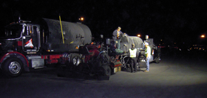 Jake Sikes has come a long way from sealcoating driveways out of the back of a borrowed car to last summer's 2.7 million-sq.-ft. sealcoating job for Union Pacific Railroad.