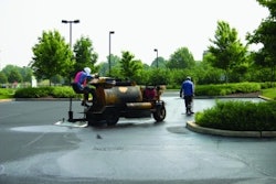 'It's tough to keep equipment clean in this business but we try our hardest,' says Al Harris. 'It's nice when you're running down the road to a job; it looks like a military convoy. I see that sometimes and I remember what I had when I started and it makes you feel pretty good.'