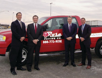 Allan Rose, founder and CEO of Rose Paving, has been in the industry for more than 36 years, and he currently runs the company with his three partners.