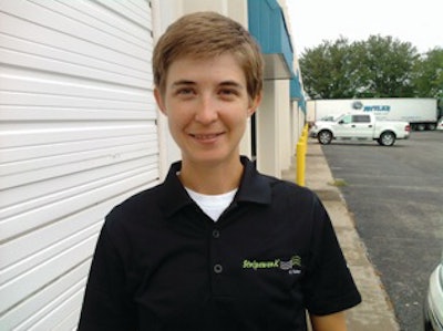 Tina Williams, division manager of StripeworX, says the best part of the job is meeting different people and working with different businesses.