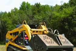 Some attachments that work well on rubber-tired skid steers may not hold up on a CTL. For example, buckets and blades need to be heavy-duty to work on a CTL.