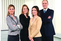 Liebherr's third generation family management, from left to right: Patricia Rüf, Stéfanie Wohlfarth, Sophie Albrecht, Jan Liebherr.