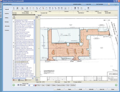 Contractors can use these digital takeoff tools to download digital plans, figure out material quantities and import those quantities into an estimating software tool.