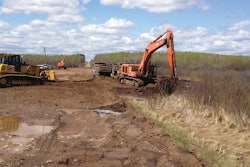 RJS has expanded its use of automated grade control to include its fleet of dozers and a Hitachi excavator.