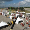 This year's Lift and Access Showcase & Symposium was held in Orlando, FL in conjunction with the Ritchie Bros. auction on Oct. 25, as well as the International Powered Access Federation (IPAF) U.S. Convention. Here is a view of the show grounds, as seen from atop a JLG 60-ft. boom lift.