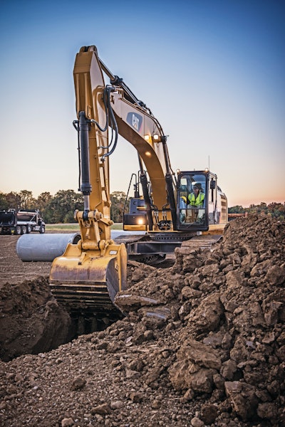 Cat 336E H Hybrid Excavator