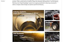 The 'Expert Knowledge' section will offer video and written material to address key market issues of interest to both on- and off-highways customers.