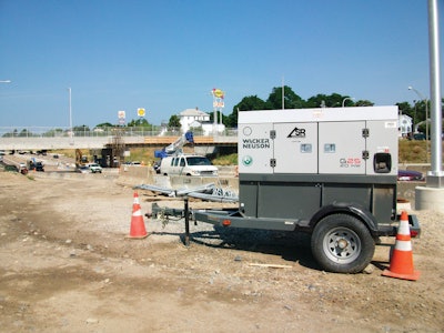 The electricity provided by a generator is exactly the same as that supplied by normal utilities and carries with it the same hazards.