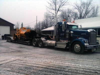 The Gentle Riser is available in 35- to 60-ton capacities with deck lengths ranging from 22- to 28-feet long.