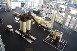 On display will be a 1/8 scale model of a complete Astec M-Pack relocatable asphalt facility.