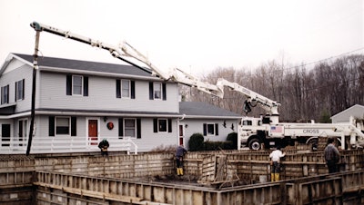 Safe Concrete Pump Setup