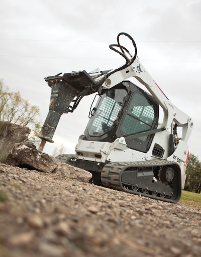 It's important to understand how a CTL's driving, braking, steering and lifting functions may influence the performance of an attachment, particularly one that requires continuous hydraulic flow.