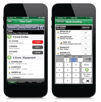 Hcss Heavyjob Time Card Mobile 10951684