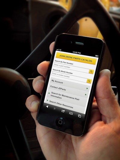 To access the full capabilities of the site, customers will need to establish accounts through their John Deere dealers.