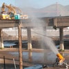 CalTrans rented eight DustBoss DB-60s for dust suppression on the Doyle Drive project.