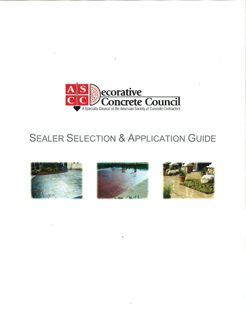 Sealer Selection Guide And Ins 11178589