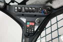 Electronic control features on the latest generation skid-steer and compact track loaders allow operators to customize machine response to personal preferences and optimize machine efficiency. They go far beyond the ability to switch between H and ISO control patterns. Images provided by John Deere