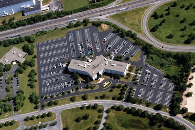 “I was very excited about getting this job because of how the before and after photos would look. I knew right away I wanted an aerial shot of before and after the project was completed,” he says. “At first I thought about going up to the roof and doing some shots from there, but then I decided to hire an aerial photographer. It was money well spent.”