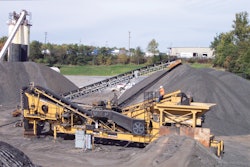 After the purchase of the RDS-15, Riverside was able to process recycled asphalt and concrete, two brand-new markets for the little Wallace company.