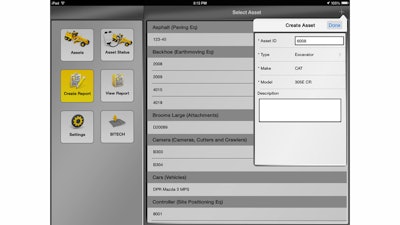 The app makes getting started simple with existing libraries of equipment, machine and vehicle types, makes and models as well as inspection checklists.