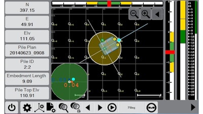 The DPS900 Piling System provides accurate positioning to help ensure navigation time between piles is reduced, resulting in increased piling time to maximize production and revenue per day.