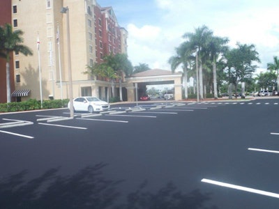 “This customer chose us for this job for a second time because they were very happy with the extra effort we put forward on the initial project,” Gail Shaw of D & G says. 'It portrays excellent curb appeal.'