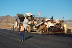 United Companies paved a 650-ft. by 320-ft. apron and a 1,200-ft.-long by 50-ft.-wide taxiway in addition to the runway.