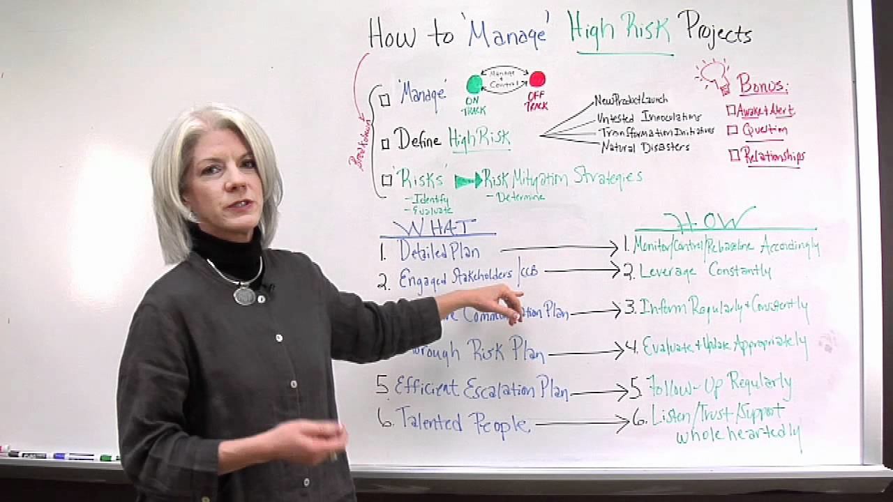 Video: How to Manage High Risk Projects