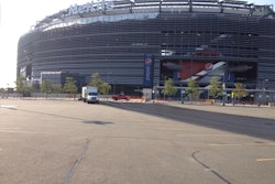 A. Macchione Brothers with a crew of 10 completed 56,511 linear foot of crack filling and 2,750,950 sq. ft. of sealcoating in just six days