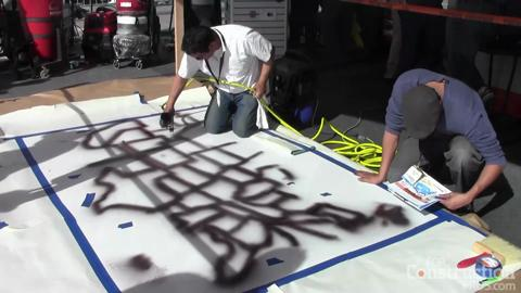 Video: Stencil Process Makes Lush Looks Simple