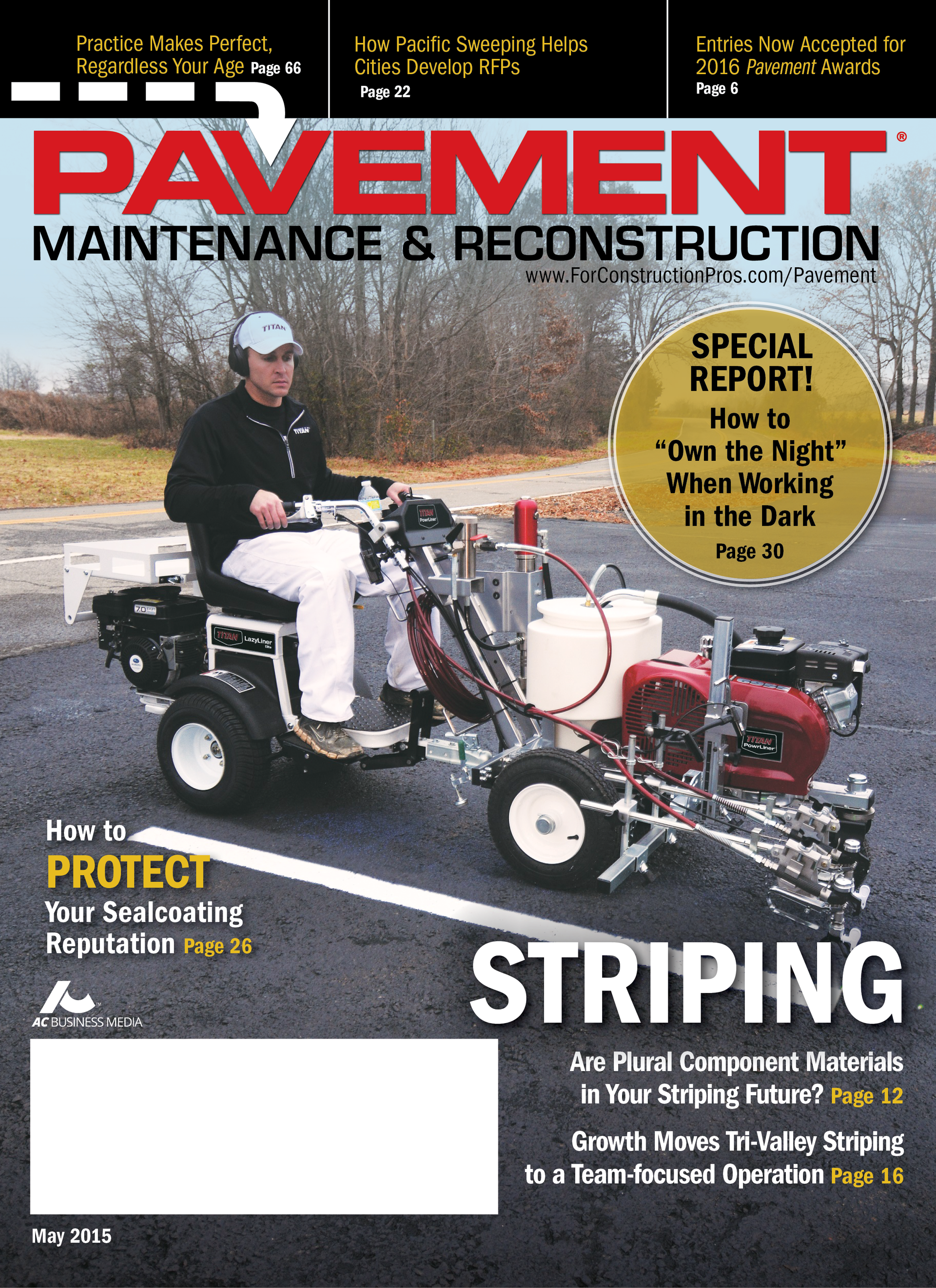 Pavement Maintenance & Reconstruction May 2015