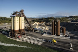 Charles Blalock & Sons uses a long-term storage solution for a variety of mixes to meet its customers’ needs at its asphalt plant on Park Road in Sevierville, TN.