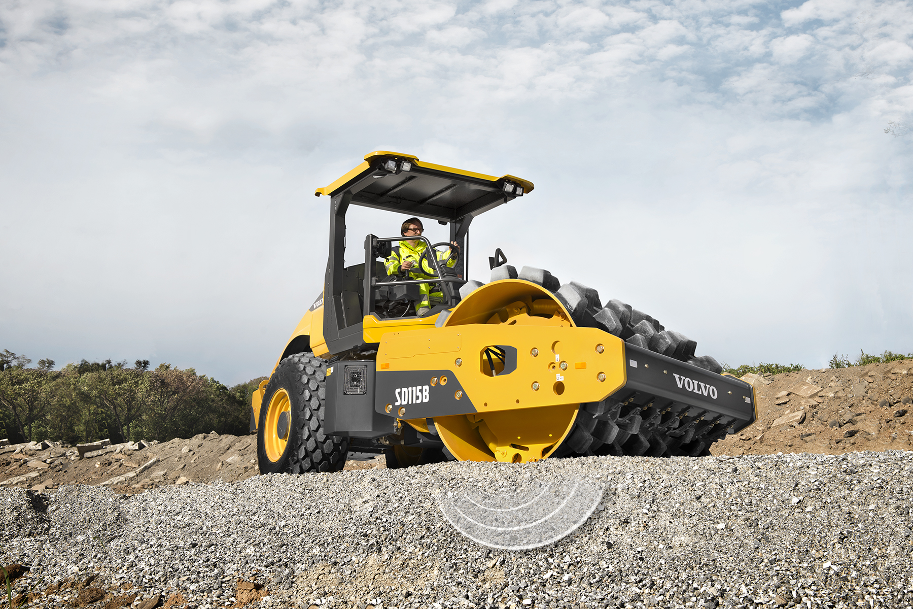 Volvo SD115B compactor 559e7d2d785f2