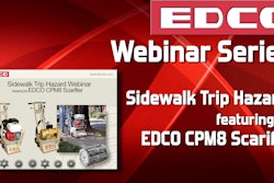 EDCO Webinar Video: Eliminate Sidewalk Trip Hazards with the CPM8 Scarifier