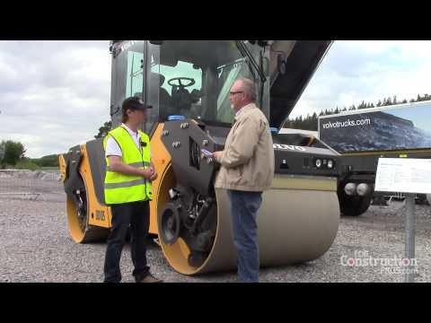 Video: Volvo DD105 Asphalt Compact Reduces Power Consumption 30% with ECO Mode