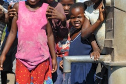 Atlas Copco’s employee-led Water for All organization selects southeast Malawi for its next project and will finance the infrastructure and facilities the communities require for accessing clean drinking water, such as this water well that was also completed in Malawi during 2009.