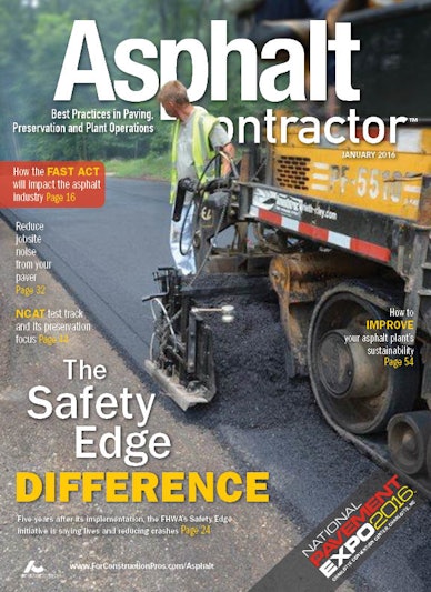 Asphalt Contractor January 2016