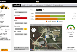 Equipment dealers can assist you in identifying fault codes on a machine and respond quickly to alerts as they occur.