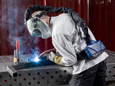 optrel e3000 PAPR with e684 welding helmet 5693e6736ef2c