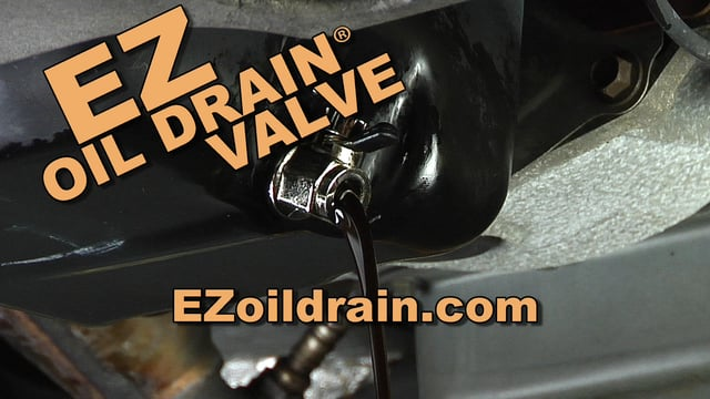[VIDEO] How the EZ Oil Drain Valve Makes Oil Changes Easier