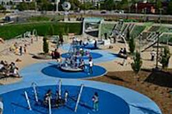 Hensel Phelps successfully completed a new Rotary PlayGarden, which added a 4.5 acre playground within the Guadalupe River Park and Gardens. Equipped with adaptive playground equipment and designed to be fully accessible to any child, regardless of physical ability, the park fills a critical need as an inclusive playground.