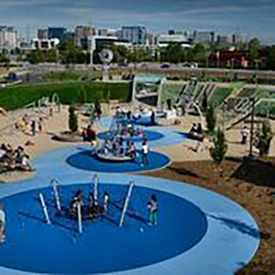 Hensel Phelps successfully completed a new Rotary PlayGarden, which added a 4.5 acre playground within the Guadalupe River Park and Gardens. Equipped with adaptive playground equipment and designed to be fully accessible to any child, regardless of physical ability, the park fills a critical need as an inclusive playground.